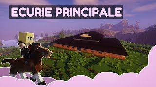 Minecraft  Les Écuries des Crins dEtoiles  L’écurie Principale ღ [upl. by Ylrebma595]