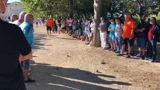 Mondial La Marseillaise à pétanque 2020  les meilleurs points du 4e tour de FoyotRocherRobineau [upl. by Margherita644]