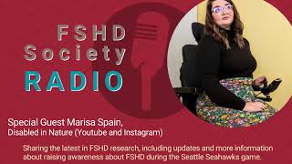 FSHD Radio with Marisa Spain [upl. by Ellinnet]