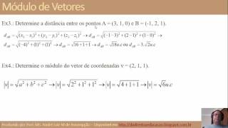 Cálculo Vetorial – Aula 2 Vetores em R² e R³ [upl. by Ronaele]