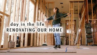 renovating our home day in the life  XO MaCenna Vlogs [upl. by Sena]