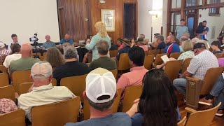 Residents voice concerns at Fellsmere Water Control District meeting [upl. by Fulks]