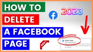 Facebook Page Kaise Delete Kare  How To Delete Facebook Page Permanently Easiest Way [upl. by Chader]