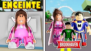 JE SUIS ENCEINTE SUR ROBLOX RP  BrookHaven [upl. by Kauslick]