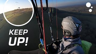 KEEP UP How to get higher when paragliding in light lift [upl. by Narik]