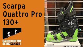 Scarpa Quattro Pro 130 AT Boots [upl. by Nadaha]