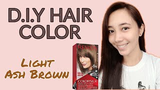 DIY HAIR COLOR Using REVLON COLORSILK  Quaranthings [upl. by Morrissey]