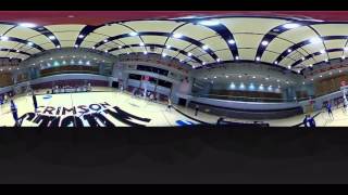 360 Video of the CSUB Roadrunners Warming Up [upl. by Mady]