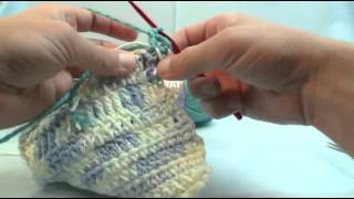 Crochet Changing Color amp Weaving In Loose Ends [upl. by Ecneret285]