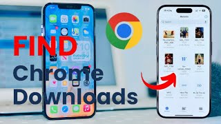 How To View Chrome Downloads On iPhone [upl. by Catharine]