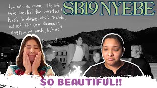 SB19 Nyebe Official Visualizer  REACTION [upl. by Sampson282]