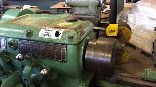 Monarch Toolroom Lathe 145quot x 30quot w Threading Coolant [upl. by Liman]