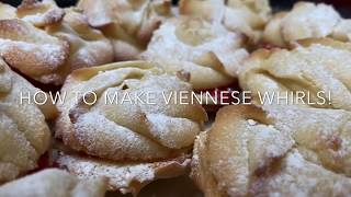 HOW TO MAKE VIENNESE WHIRLS [upl. by Mikaela5]