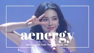 4K 240629 aespa에스파  aenergy 2024 aespa LIVE TOUR－SYNK：PARALLEL LINE [upl. by Bills]