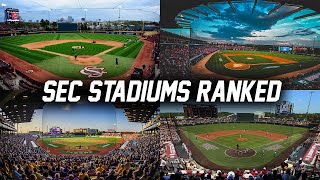 SEC Baseball Stadiums Ranked Updated 2021 [upl. by Whorton165]