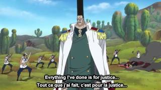 One Piece 543  Jinbei vs Rear Admiral Strawberry English subbed HD [upl. by Kyred450]