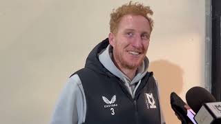 PRESS CONFERENCE Dean Lewington touches on tying an EFL record [upl. by Katt]