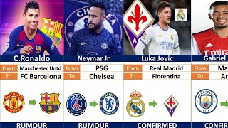 LATEST CONFIRMED and RUMOURS TRANSFER SUMMER 2022ARSENAL MAN UNITED MAN CITY CHELSEA LIVERPOOL [upl. by Akilat]