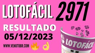 🍀 Resultado Lotofácil 2971 [upl. by Hadria62]