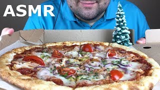 ASMR MOZZARELLA PIZZA Eating Sounds Mukbang NO TALKING [upl. by Ehsrop]