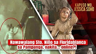 Nawawalang Sto Niño sa Floridablanca sa Pampanga nakita… online  Kapuso Mo Jessica Soho [upl. by Eniamrehc]