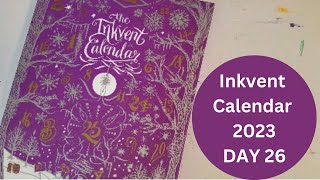 Diamine Inkvent Calendar 2023 Day 25 [upl. by Yssor]