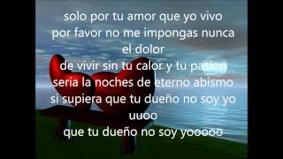 Solo por tu amor Aud  Letra [upl. by Kerrison944]