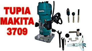 TUPIA MAKITA 3709Tupia Laminadora Makita 3709 530w [upl. by Aurilia]