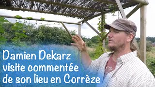 Damien Dekarz visite commentée de son lieu ACTE 1 [upl. by Gredel]