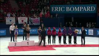 2011 TEB Pairs Podiumavi [upl. by Bigot]