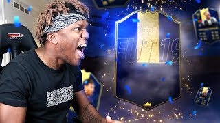 KSI Opens FIFA 19 TOTY Packs [upl. by Gimble]