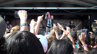 Dance Gavin Dance  Elder Goose Live at Warped Tour in San Antonio TX 6262011 HD [upl. by Koval]