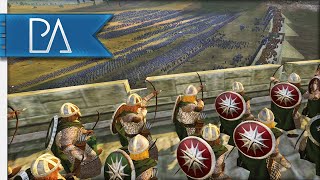 SIEGE OF HELMS DEEP  10000 Urukhai March to War  Lord of the Rings  Third Age Reforged [upl. by Arimahs]