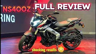 Bajaj ns400z honest review  worth buying must watch [upl. by Eugine]