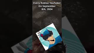 Every Roblox YouTuber on 9824 [upl. by Dyna]