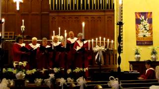 quotAntiphonal Alleluiaquot  Bellaire Presbyterian Church Choir on Easter [upl. by Melas255]