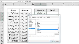 Excel  Count Records by Month  Episode 1771 [upl. by Verlee519]