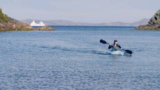 Réserve naturelle pour lobservation des icebergs  La BasseCôteNord [upl. by Tamqrah]