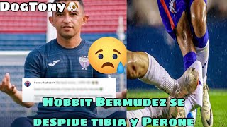 quotHobbit Bermúdezquot se despide del futbol y deja emotivo mensaje sobre su futuro tras su lesión [upl. by Cly]