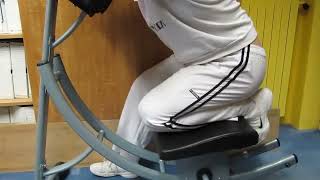 1 leg ab coaster for more abdominal isolation [upl. by Namyaw]