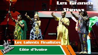 Medley Talents  Cote dIvoire  Les Grands Shows  The Voice Afrique Francophone CIV [upl. by Atahs]