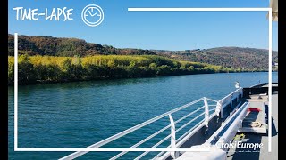 Timelapse  France  le Rhône et la Saône en croisière  CroisiEurope [upl. by Enamart335]