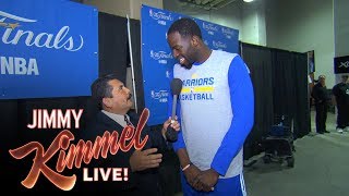 Guillermo vs LeBron James at 2017 NBA Media Day [upl. by Madonia]