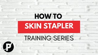 SKIN STAPLER SUTURE TRAINING VIDEO SERIES [upl. by Nettie]