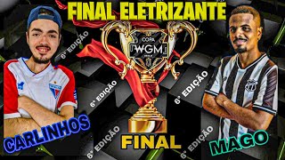 GRANDE FINAL COPA WGM CARLINHOS X MAGO PARTIDA ELETRIZANTE NO EFOOTBALL 2024 MOBILE [upl. by Noonan483]