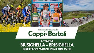 Settimana Internazionale Coppi e Bartali 2024  4ª tappa  Brisighella – Brisighella [upl. by Daeriam]