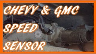 How To Replace Vehicle Speed Sensor in 19882005 Chevy GMC Truck amp SUV [upl. by Htrahddis]