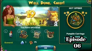 The TribezBuild a Village Episode 06 Gameplay Level 18 to Level 21 Game Inside [upl. by Piefer947]