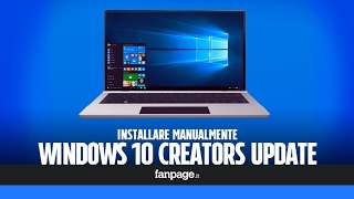 Installare manualmente Windows 10 Creators Update [upl. by Tlok]