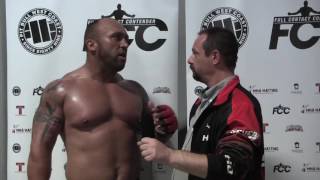 Post fight with Karl Etherington after FCC 17 [upl. by Volney]